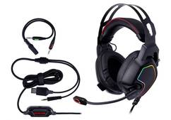 TRACER herní sluchátka s mikrofonem GAMEZONE Raptor V2, plná, černá