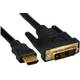 PREMIUMCORD HDMI - DVI-D kábel 1 m (M/M, pozlátené kontakty, tienený)