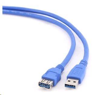 Gembird KAB051332 USB A-A, prodlužovací, 1,8m, modrý