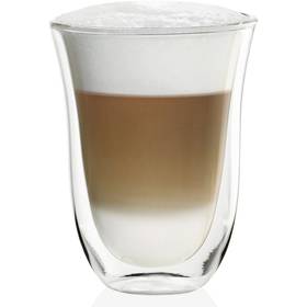 Delonghi Pohár na latte macchiato, 330 ml, 2 kusy