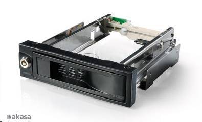AKASA HDD box Lokstor M52, 1x 3.5