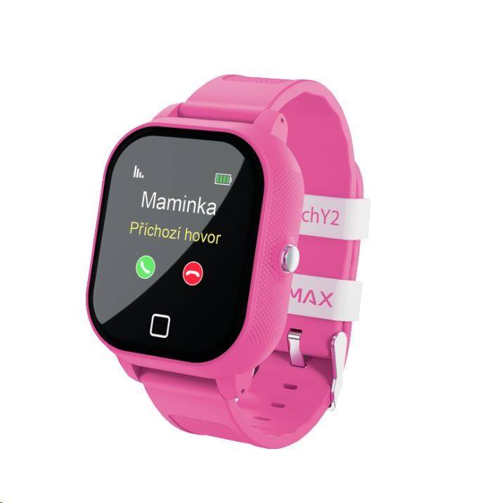 LAMAX WatchY2 Pink - detské smart hodinky