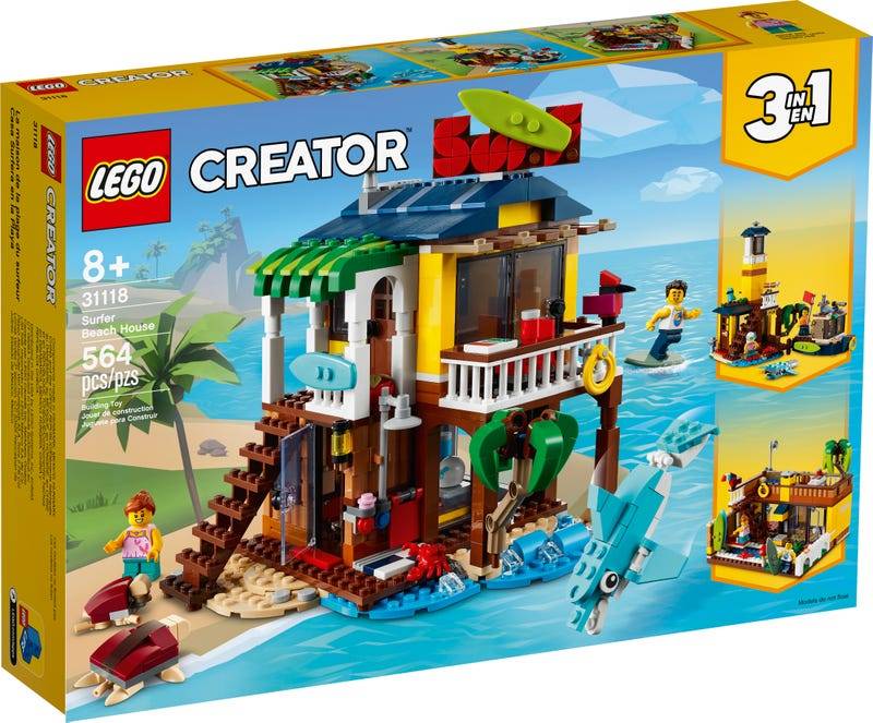 LEGO CREATOR 31118 Surférsky plážový domček