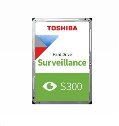 TOSHIBA HDD S300 Surveillance (CMR) 1TB, SATA III, 5400 otáčok za minútu, 128MB cache, 3,5