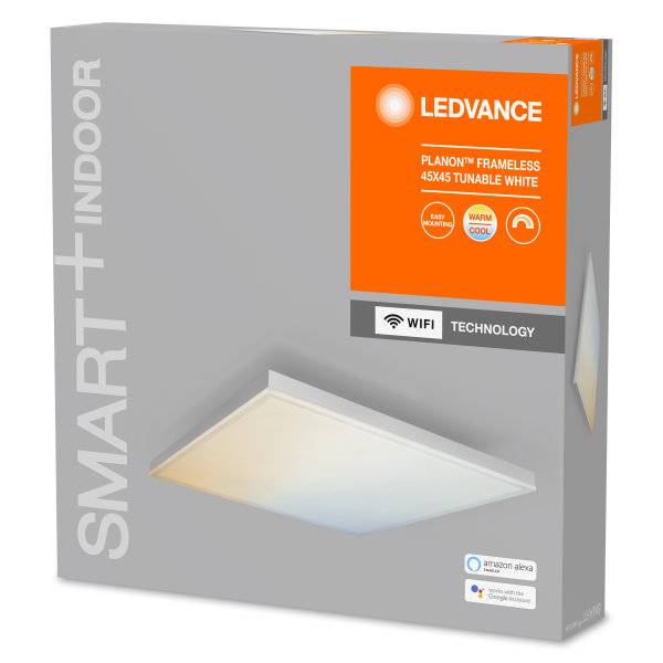 Bezrámové svietidlo SMART+ TUNABLE WHITE 450X450 laditeľná biela 3000K - 6500K, LEDVANCE