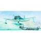 Model Curtiss SC-1 Seahawk 15,5 x 17,3cm v krabici 31x13,5 x 3,5cm
