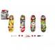 Skateboard prstový, plast, 10cm s doplnkami