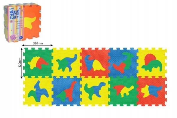 Mäkké puzzle bloky Dino 30 cm