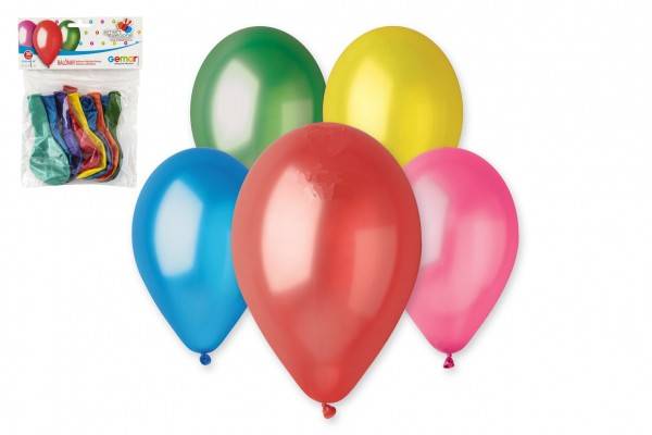 Balónik nafukovací 10cm 10ks v sáčku
