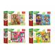 Minipuzzle 54 dielikov Veselý svet Trefliku / Treflíci v krabičke 9x6,5x4cm - výber 4 druhy