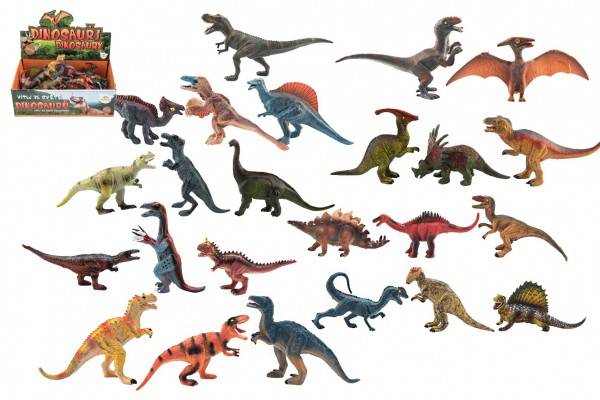 Teddies Dinosaurus plast 11-14cm
