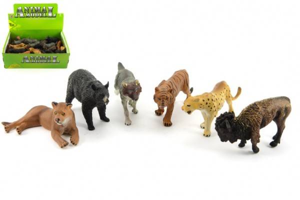 Zvieratká safari ZOO 10cm - výber mix druhov