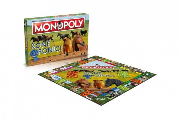 Monopoly Koně a poníci společenská hra v krabici - autor neuvedený