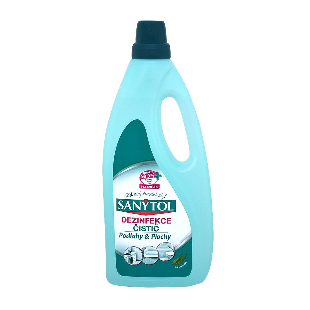 Dezinfekcia Sanytol, univerzálny čistič, na podlahy, eukalyptus, 1000 ml