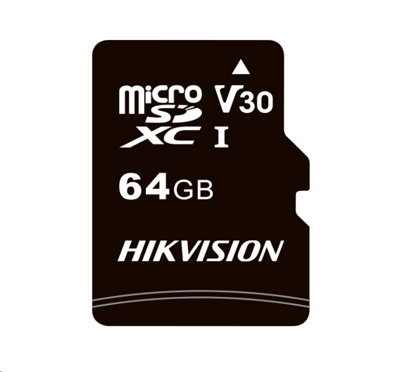 HIKVISION MicroSDXC 64GB HS-TF-C1STD/64G/Adapter