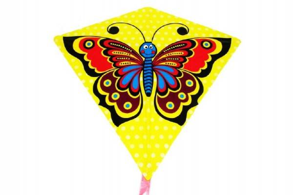 Šarkan - drak lietajúci motýľ plast 68x73cm v sáčku