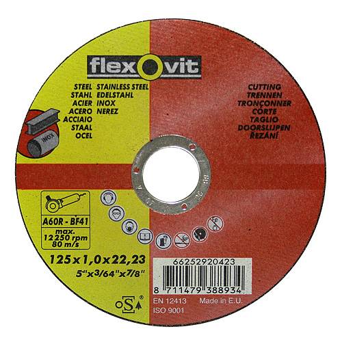 Kotúč flexOvit 20421 115x1,0 A60R-BF41, rezný na kov a nerez