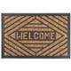 Rohožka MagicHome RBP 193, Welcome 3, 40x60 cm, guma/panama