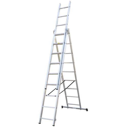 Rebrík Strend Pro DP 3x06, Alu, EN 131 max. 3.71 m