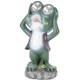Dekoracia Gecco 6296, žabiak, 14x12x25 cm, solar, 2 LED, AAA