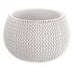 Kvetináč SPLOFY Bowl 290x195 mm, biely