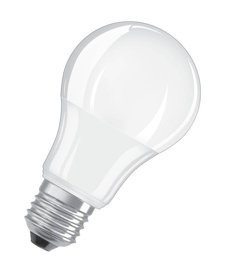 Osram LED VALUE CL A FR 40 5,5W/827 E27 2700K teplá biela
