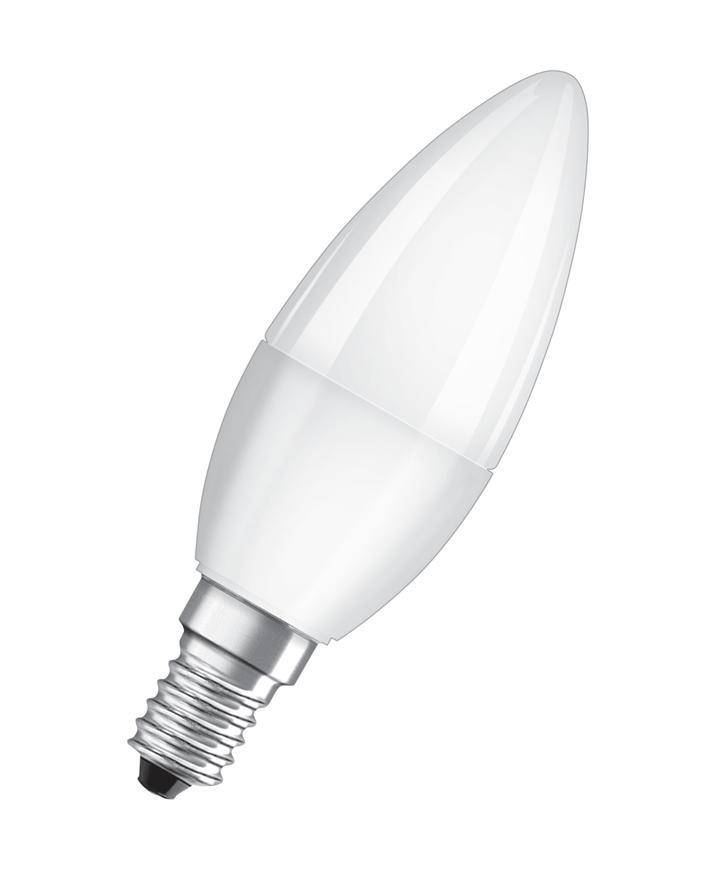 Osram LED VALUE CL B FR 40 5,7W/865 E14 6500K studená biela