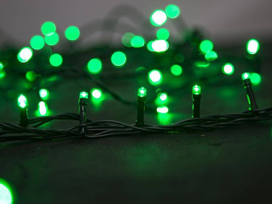 Retaz MagicHome Serpens 100L LED zelená, IP44, 8 funkcii, s adapterom, exteriér