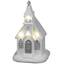 Dekoracia Xecco 9783, Kostol biely, LED, 2xAAA