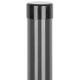 Stĺpik Strend Pro METALTEC, okrúhly, čiapočka, antracit, Zn+PVC, RAL7016, 48/2500/1,50 mm