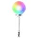 Lampa Solar Rainbow, 4-farebné LED, 30x73 cm