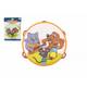 Tamburína plast 16cm Zvieratká a ich kapela na karte - výber 2 farby