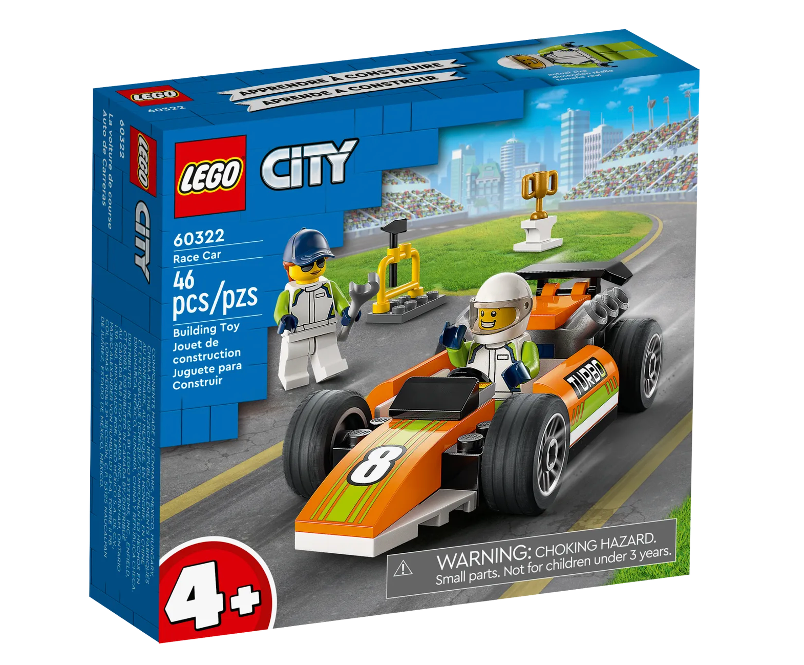 LEGO® CITY 60322 PRETEKÁRSKE AUTO