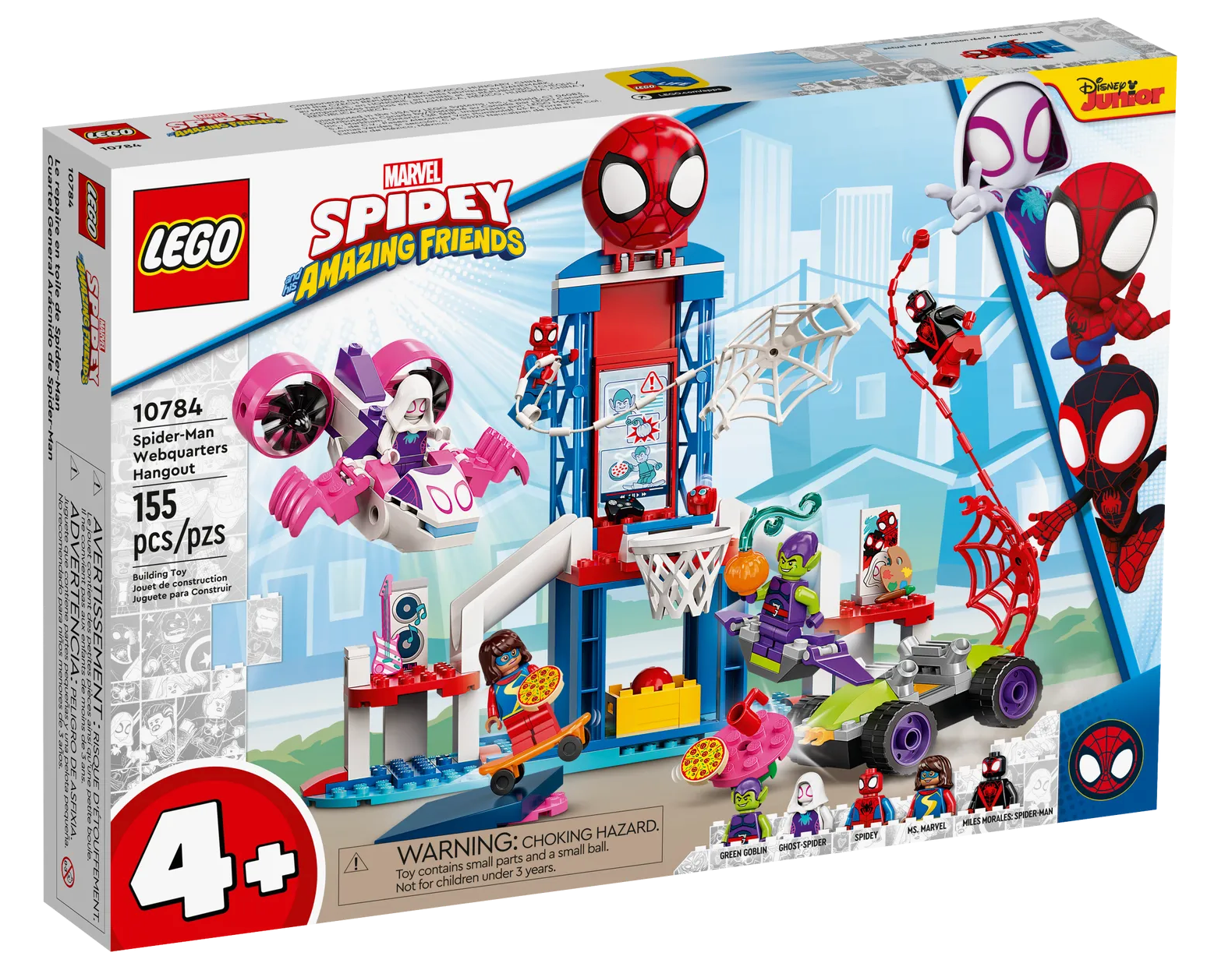 Lego Super Heroes 10784 Spider-Man a pavúčia základňa