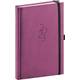 Denný diár Majestic 2023, ružový, 15 × 21 cm