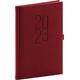 Týždenný diár Vivella Classic 2023, vínový, 15 × 21 cm
