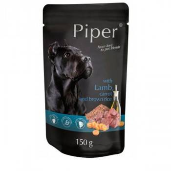 Piper PIPER kapsička 150g - s jahňacím, mrkvou a ryžou
