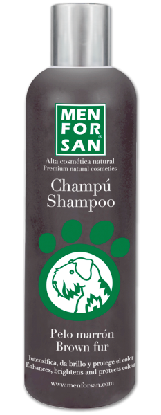 MEN FOR SAN Šampón na psov s hnedou srsťou 300ml