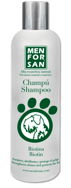 MEN FOR SAN Šampón na psov s biotínom 300ml