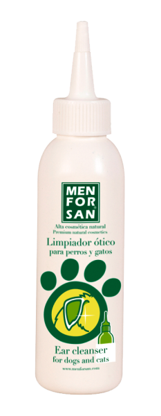 MEN FOR SAN Roztok na čistenie uší psov 125ml