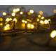Reťaz MagicHome Vianoce Serpens, 100 LED teplá biela, 8 funkcií, 230 V, 50 Hz, s adaptérom, IP44, exteriér, osvetlenie, L-10 m