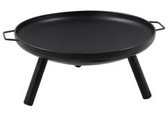 Strend Pro Ohnisko BBQ - (gril na drevené uhlie, kovové, okrúhle, 59x26 cm)