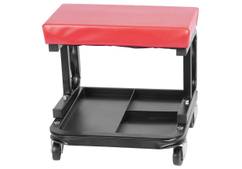 Stolička Strend Pro, dielenská, pracovná, na kolieskach, 36x36,5x36,6 cm