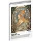 Špirálový blok Alfons Mucha, 60 listov - motív 3