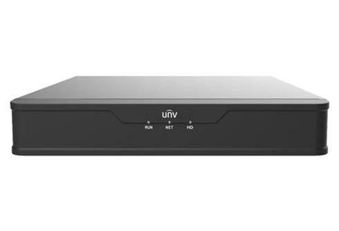 UNIVIEW NVR301-04S3-P4, 4 PoE (Max 54W) +2 kanály (6 nahrávání), H.265, 1x HDD, max 8MP