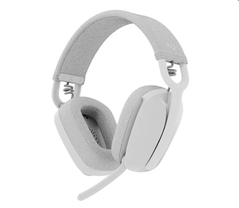 Bezdrôtový headset Logitech Zone Vibe 100, biely