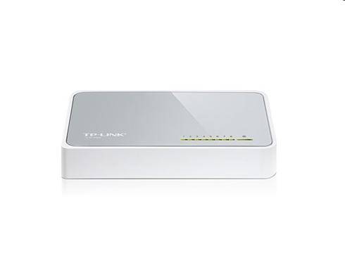 TP-Link TL-SF1008D 8x 10/100Mbps Desktop Switch, white