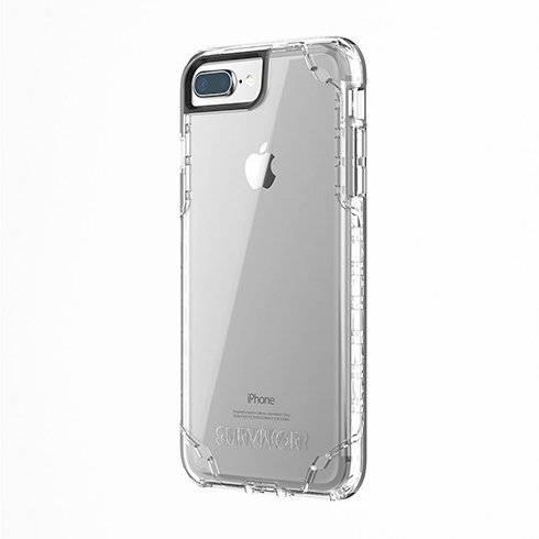 Griffin kryt Survivor Clear pre iPhone 8 Plus - Clear