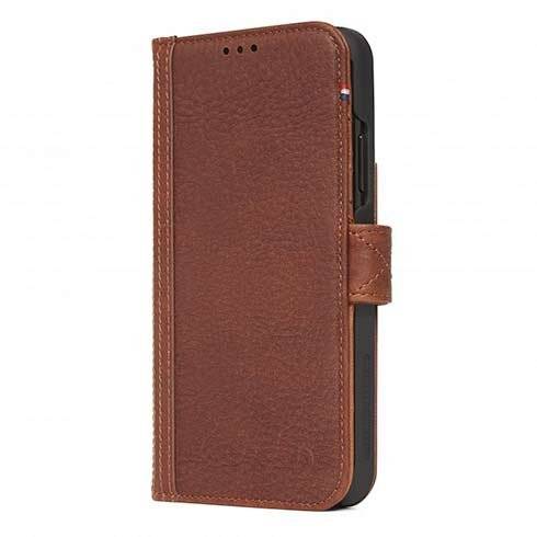 Decoded puzdro Leather Card Wallet Case pre iPhone XS Max - Brown