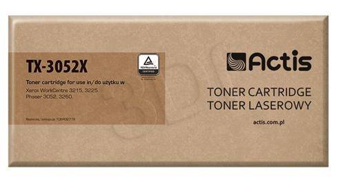 Toner ACTIS TX-3052X (replacement Xerox 106R02778; Standard; 3 000 str.; Black)